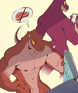 Dino Meat — hentai manga cover on Fhentai
