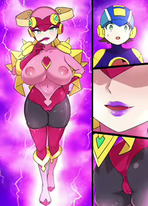 Page 36 of Rockman.EXE Akuochi Roll & Sakurai Mayl Manga - preview thumbnail