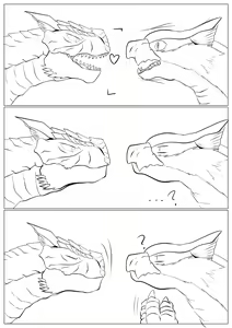 Page 87 of Tigrex×Nargacuga | 轰×迅 - preview thumbnail