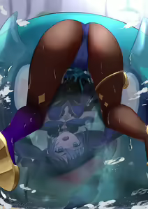 Page 33 of Mizu Slime ni Tsukamatta Mona - preview thumbnail