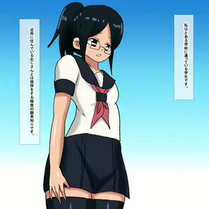 Page 5 of 1aw Ponytail Cool Megane Gakusei - preview thumbnail