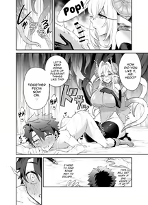 Page 15 of Tsuyotsuyo Mazoku no Onee-san ni Idonda Yuusha-kun ga Haiboku Shite Kawaigarareru Hanashi - preview thumbnail