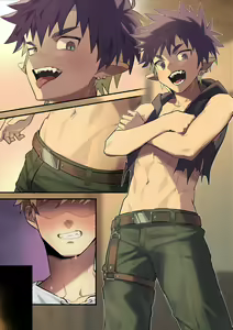 Page 10 of Touzoku Elf o "Wakarase"ru Yatsu | 讓盜賊精靈嘗點"經驗" (decensored) - preview thumbnail