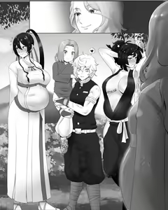 Page 11 of Gabimaru ga Arata na Tsuma-tachi o Te ni Ireru - preview thumbnail