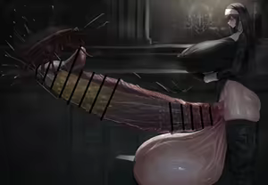Page 11 of "Futanari sister・Urethral fuck by Insect" - preview thumbnail