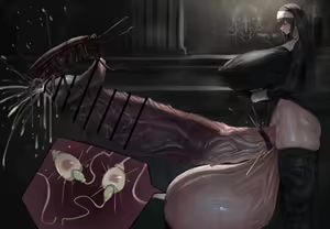 Page 15 of "Futanari sister・Urethral fuck by Insect" - preview thumbnail