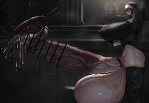 Page 16 of "Futanari sister・Urethral fuck by Insect" - preview thumbnail
