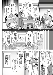 Page 19 of Ganyu-chan ga Shigoto to Seiyoku Shori o Otetsudai suru Hon. - preview thumbnail