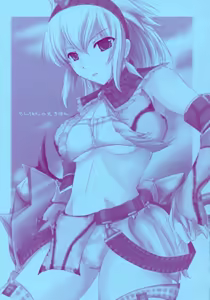 Page 2 of MonHun no Erohon - preview thumbnail