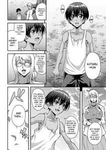 Page 7 of Bakunyuu Hitozuma Kinpatsu Gaikokujin Jokyoushi ga Mura no Inshuu de Kasshoku Shota no Fudeoroshi o Suru Hanashi - preview thumbnail