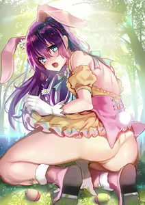 Page 16 of Easter Bunny Ayune-chan - preview thumbnail