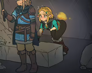 Page 16 of Sneak peek! Princess Zelda - preview thumbnail
