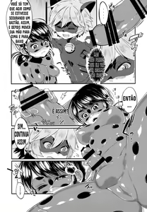 Page 7 of Teki no Shoi de Futanari ni Sareta Ladybug ga Cat Noir no Shojo o Ubacchau Hon - preview thumbnail