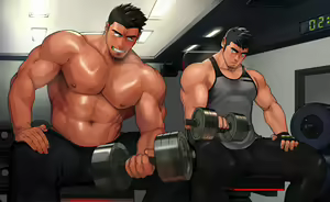 Page 6 of GYM (decensored) - preview thumbnail