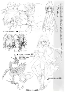 Page 19 of Seinarukana - offical ArtBook - preview thumbnail