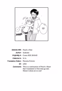 Peach x Date — hentai manga cover on Fhentai