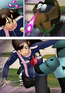 Page 56 of Haiboku Hiroin Henshin Dekinainode Bodi Peinto de Tatakattara Futsuu ni Maketa - preview thumbnail