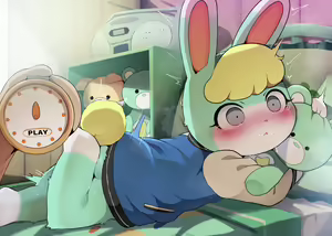 Page 12 of Kawaii Usagi Shiri Jikan Teishi - preview thumbnail