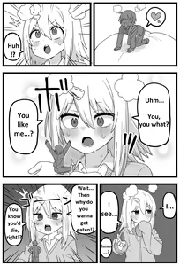 Page 4 of Doushitemo Onnanoko ni Taberaretai Manga | Manga - He really wants to be eaten by a girl - preview thumbnail