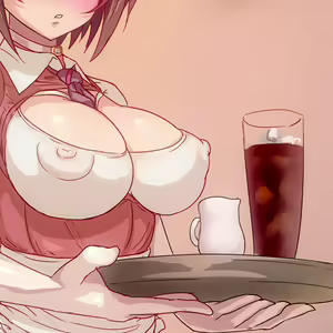 Page 8 of Futanari caffee AYA episode 1 - preview thumbnail