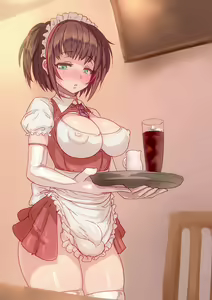 Page 9 of Futanari caffee AYA episode 1 - preview thumbnail