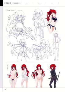 Page 154 of Maji de Watashi ni Koi Shinasai! A Visual Fan Book - preview thumbnail