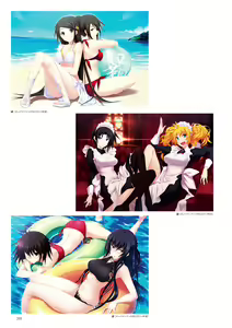 Page 206 of Maji de Watashi ni Koi Shinasai! A Visual Fan Book - preview thumbnail