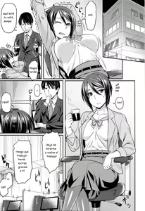 Page 158 of Aimitsu Carameliser + Melonbooks Gentei Kounyuu Tokuten Shuurokusa Chara Settei Shuu - preview thumbnail
