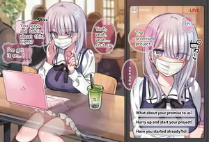 Page 22 of JK Namanushi no Rotor de Iku made Owarenai Soto Haishin (decensored) - preview thumbnail