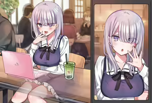 Page 41 of JK Namanushi no Rotor de Iku made Owarenai Soto Haishin (decensored) - preview thumbnail
