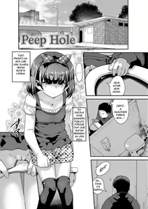Tousatsu Hole | Peep Hole (decensored) — hentai manga cover on Fhentai