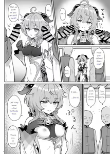 Page 9 of Ganyu-chan ga Shigoto to Seiyoku Shori o Otetsudai suru Hon. | A book in which Ganyu helps you out with your work and sexual urges. - preview thumbnail
