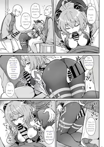 Page 10 of Ganyu-chan ga Shigoto to Seiyoku Shori o Otetsudai suru Hon. | A book in which Ganyu helps you out with your work and sexual urges. - preview thumbnail