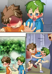 Page 8 of The Goofballs: Densha Chikan!! - preview thumbnail