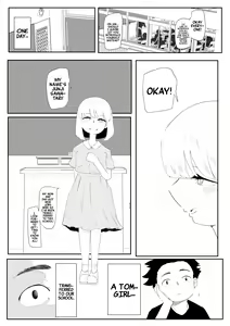 Tenkousei wa Otoko no ko | The Transferred Tomgirl — hentai manga cover on Fhentai