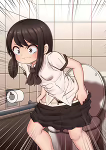 Toilet no Kabe kara Chinchin Detekure Yatsu — hentai manga cover on Fhentai
