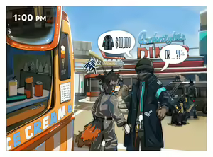 Page 4 of 冰淇淋意外 The Ice Cream Accident｜Arknights / Aak - preview thumbnail