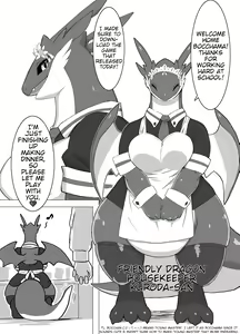 Page 2 of THE LUSTY DRAGON MAID (decensored) - preview thumbnail