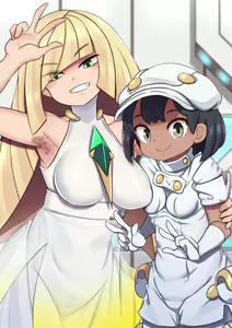 Page 9 of Lusamine-san to Aether Zaidan Shokuin-chan - preview thumbnail