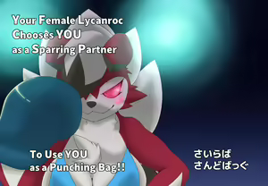 Lycanroc_Sparring — hentai manga cover on Fhentai