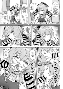 Page 8 of Ganyu-chan ga Shigoto to Seiyoku Shori o Otetsudai suru Hon. | A book where Ganyu-chan helps out with work and letting one out. - preview thumbnail