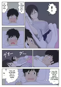 Page 24 of Onaneta Kaa-san 2 ~Otto no Yoko de~ | Masturbating to Mom ~Beside Her Husband~ - preview thumbnail