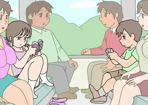 Page 16 of Ryokousaki de Shiriatta Kazoku Doushi - preview thumbnail