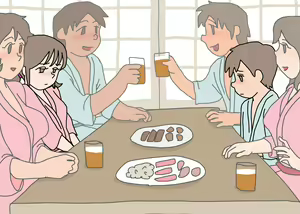 Page 185 of Ryokousaki de Shiriatta Kazoku Doushi - preview thumbnail
