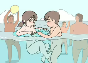Page 438 of Ryokousaki de Shiriatta Kazoku Doushi - preview thumbnail