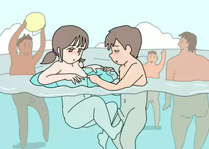 Page 442 of Ryokousaki de Shiriatta Kazoku Doushi - preview thumbnail