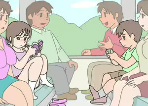 Page 7 of Ryokousaki de Shiriatta Kazoku Doushi - preview thumbnail