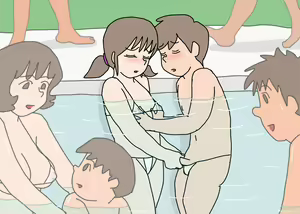 Page 96 of Ryokousaki de Shiriatta Kazoku Doushi - preview thumbnail