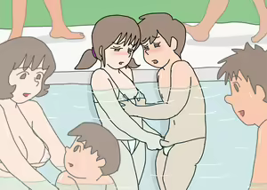 Page 98 of Ryokousaki de Shiriatta Kazoku Doushi - preview thumbnail