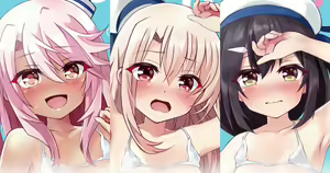 Mizugi Porori Sanshimai — hentai manga cover on Fhentai
